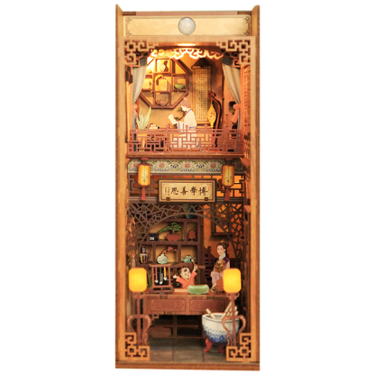 Study Room DIY Book Nook Kit-Book Nook World