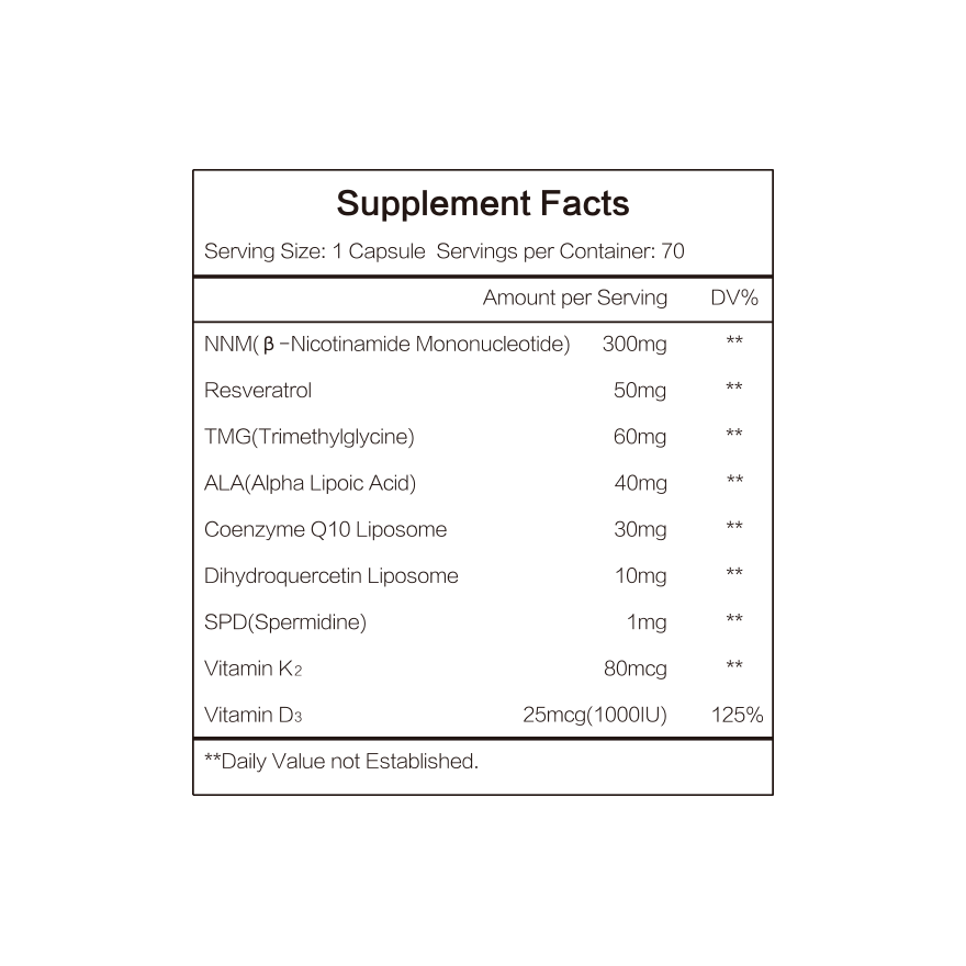 NMN21000 Supplement Gift Set-AIDEVI