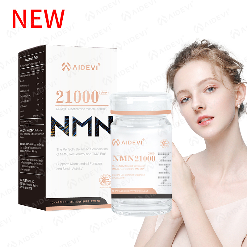 AIDEVI NMN21000 NMN Supplements β-Nicotinamide Mononucleotide Vitamins GMP Certified Dr.David Sinclair Made In USA -AIDEVI
