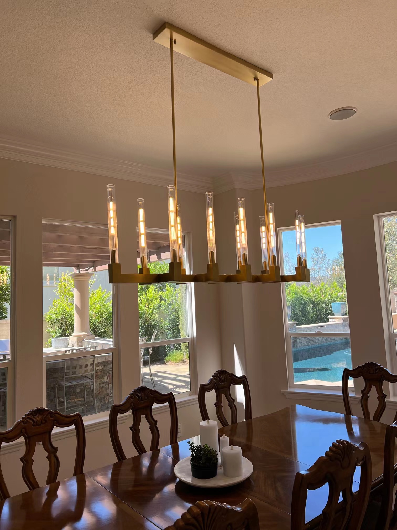 Clean Lines Length Chandelier L 67