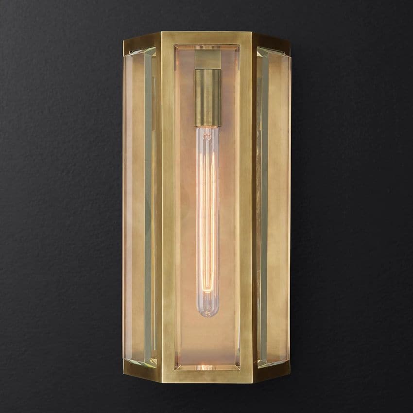 Cheracol Rectangle  Wall Sconce