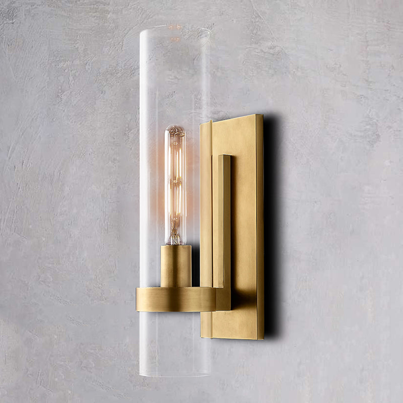 Glass Shaded Ravelle Grand Wall Sconce