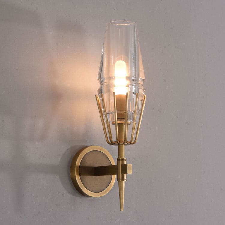 Dave Wine Glass Wall Sconce