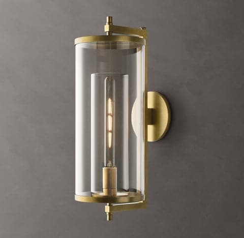Michael Dell Round Grand Wall Sconce 23"