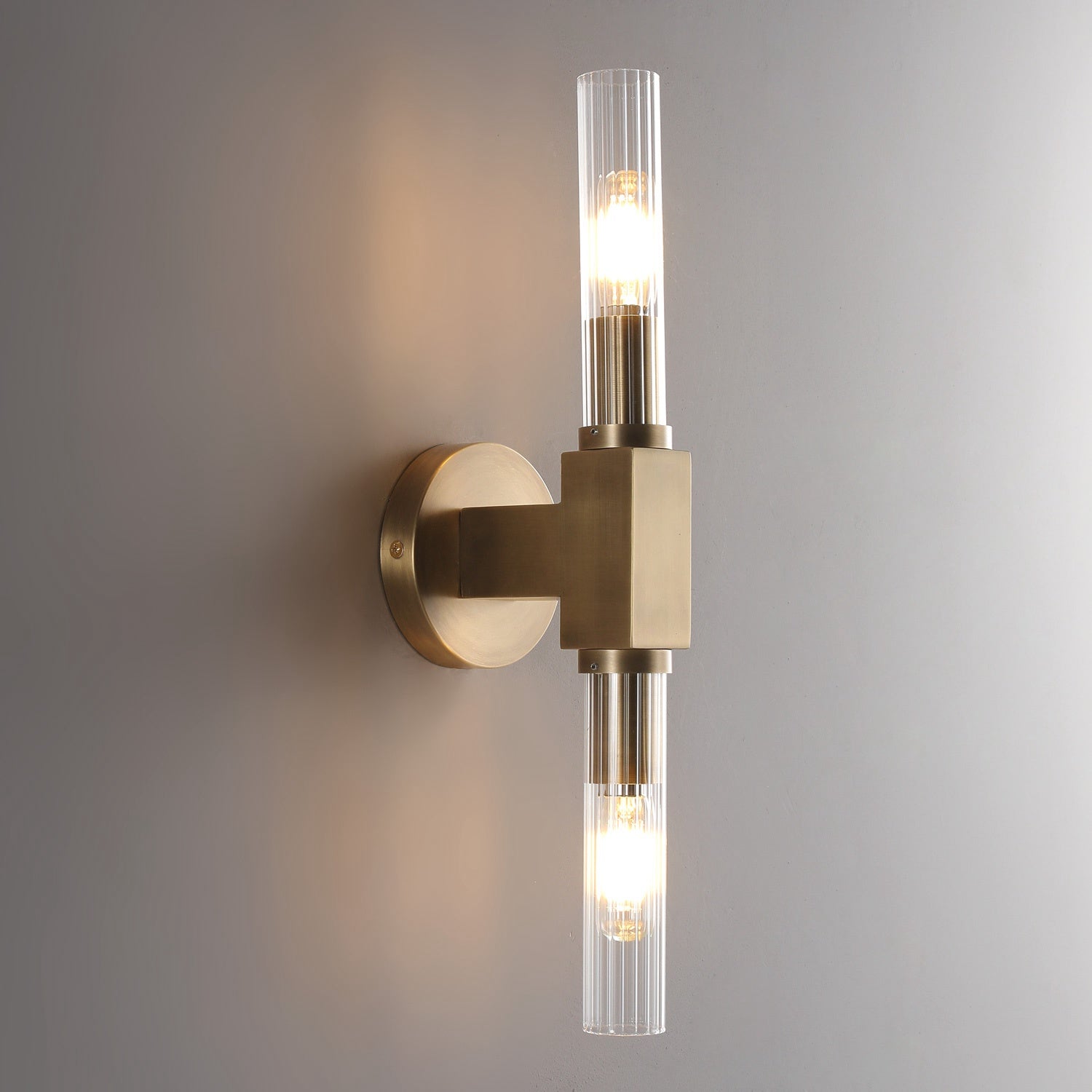 modern industrial sconce