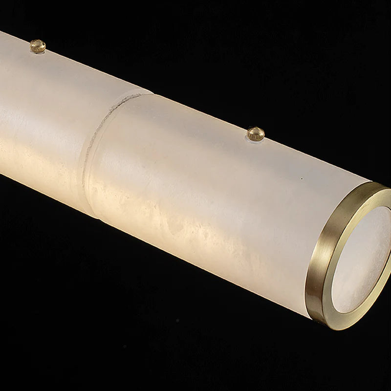 Mayuri Modern Linear Alabaster Chandelier