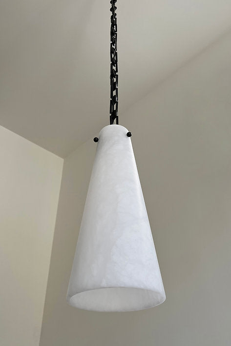 Romola Contemporary Lucca Alabaster Pendant Light For Kitchen Island, Living Room
