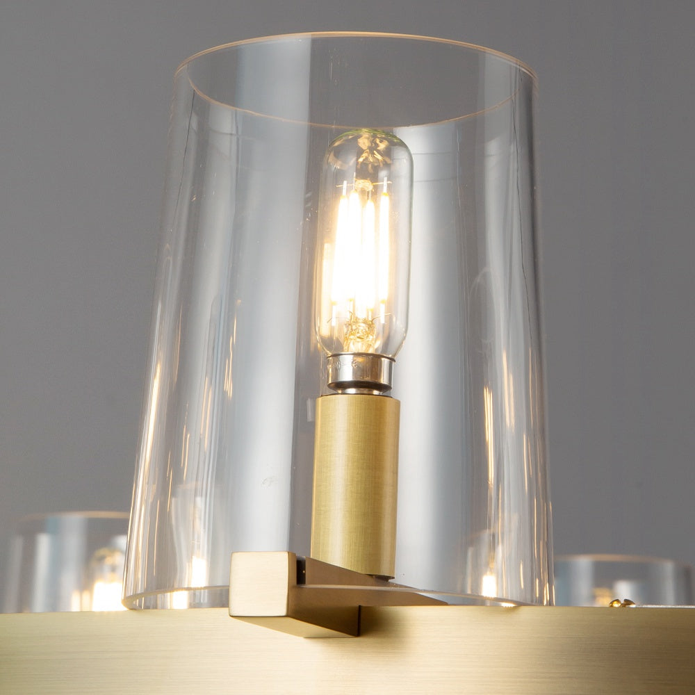 Commuovere Round Chandelier Glass - Wing Lightings