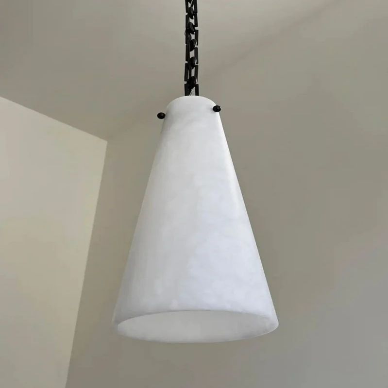 Alabaster Modern 3-light Marble Chandelier