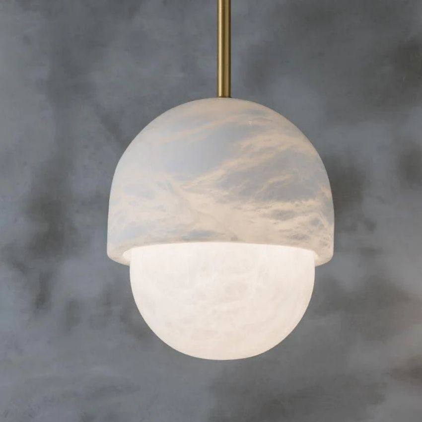 Alabaster Yoko Pendant Light