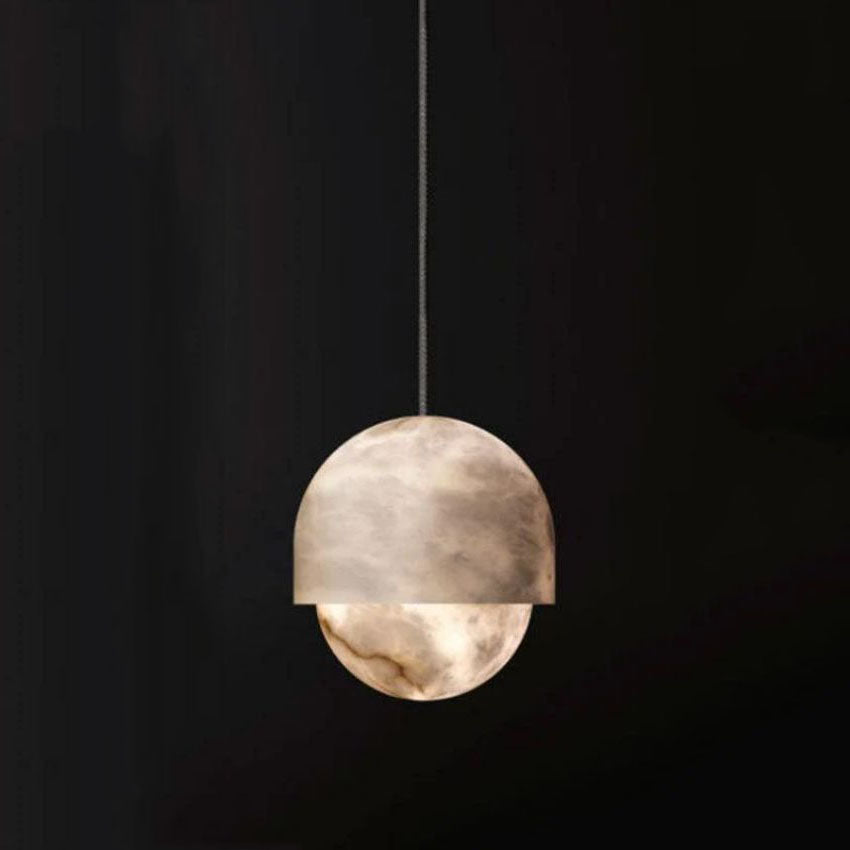 Alabaster Yoko Pendant Light
