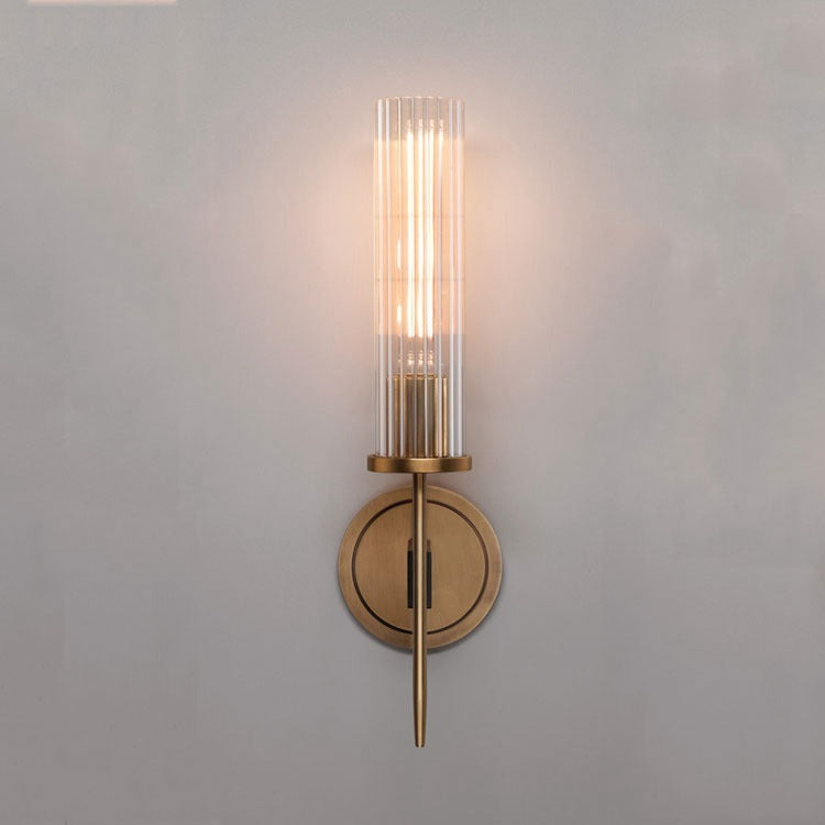 modern glass wall sconces