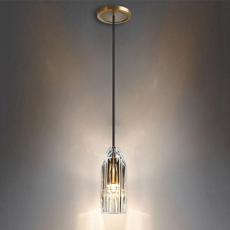 Chapitre Crystal Pendant Light for Dining Room - Wing Lightings