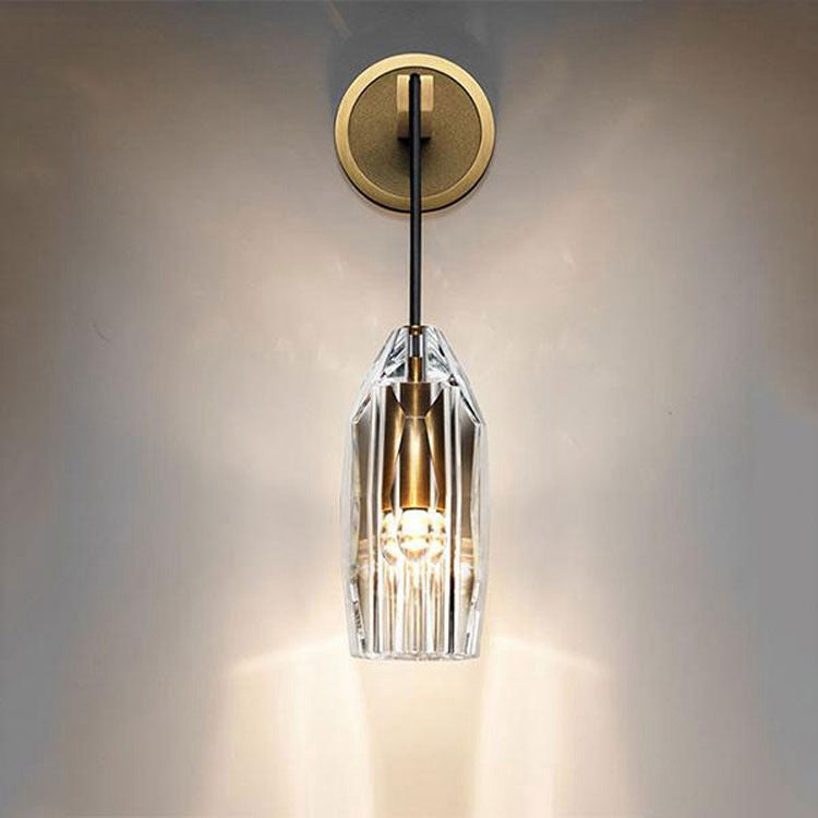 Chapitre Crystal Wall Lamps for Bedroom - Wing Lightings
