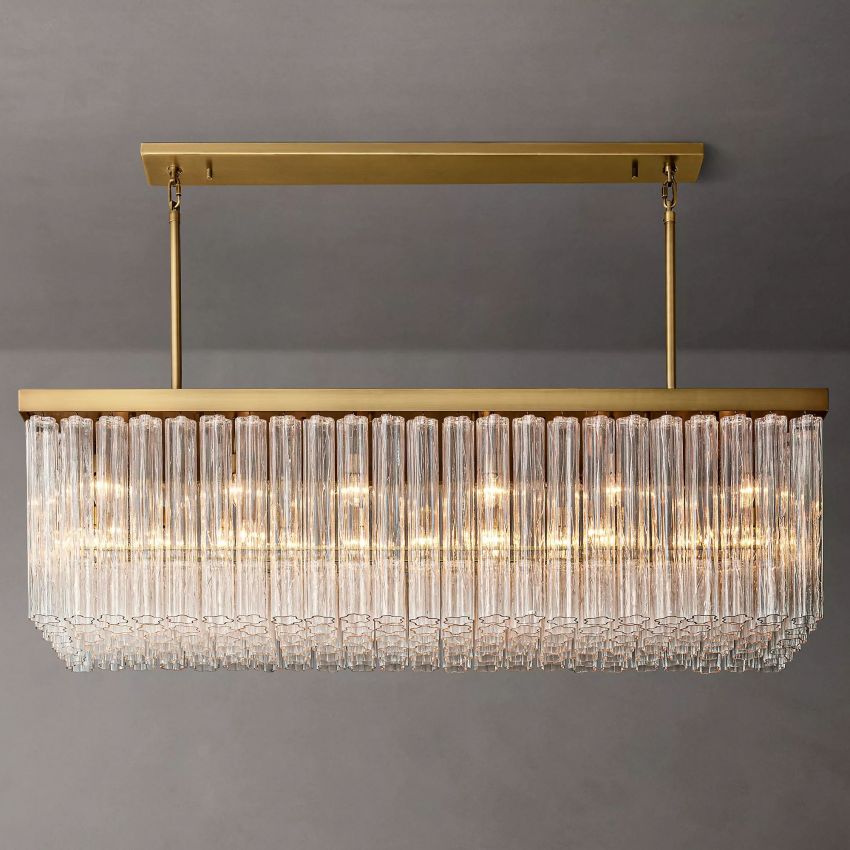 Cielo Rectangular Chandelier 72"