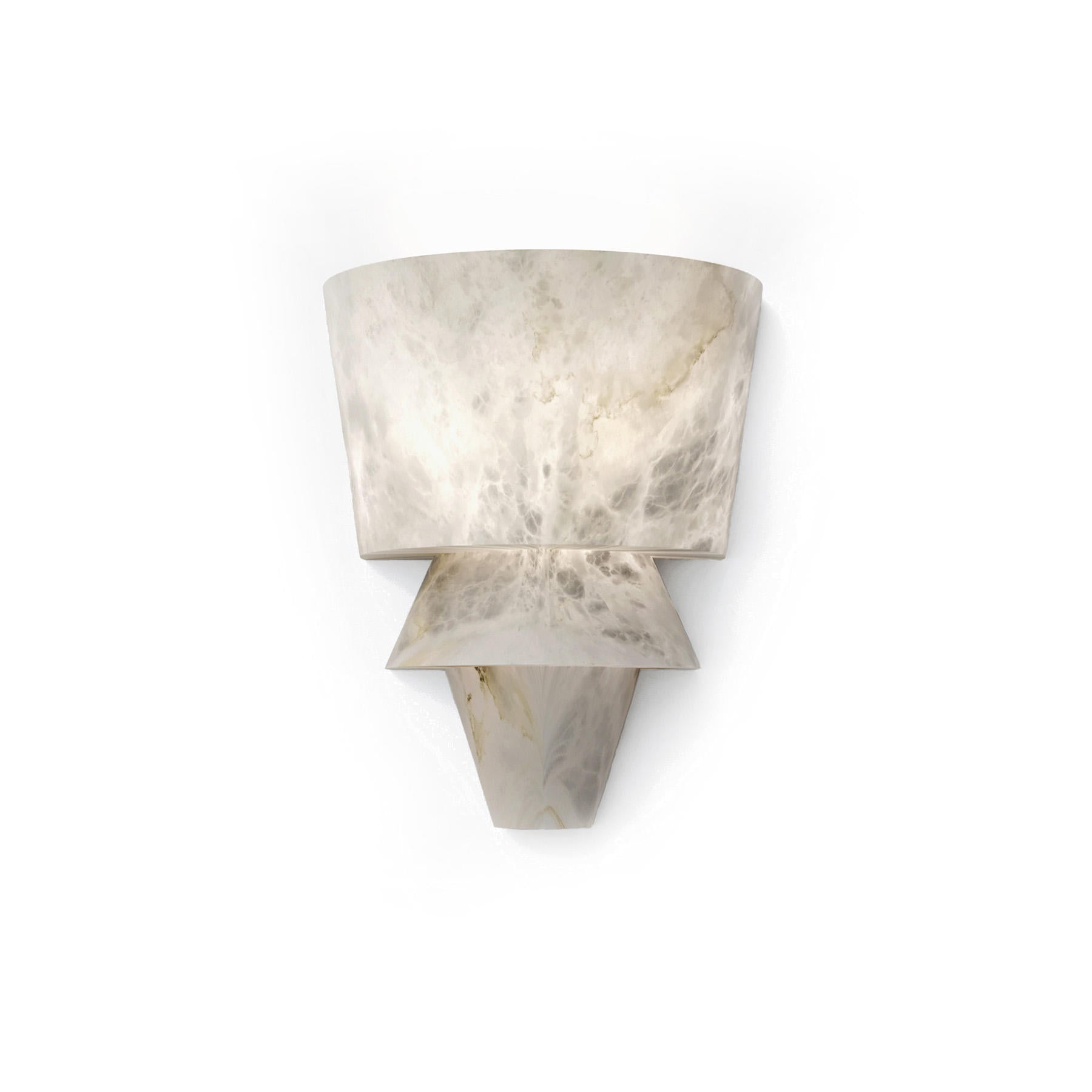 Suri FLO A Alabaster Wall Sconce