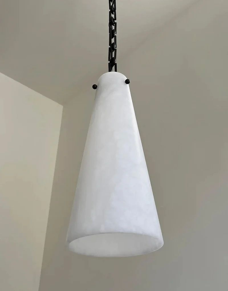 Alabaster Modern 5-light Marble Chandelier