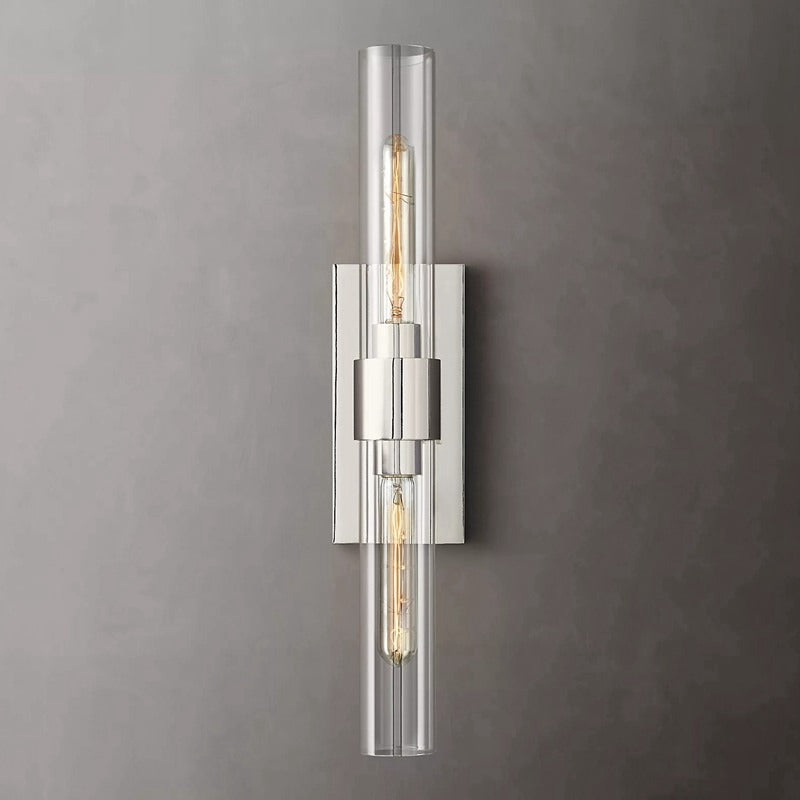 Temura Glass Linear Wall Sconces 2 Light