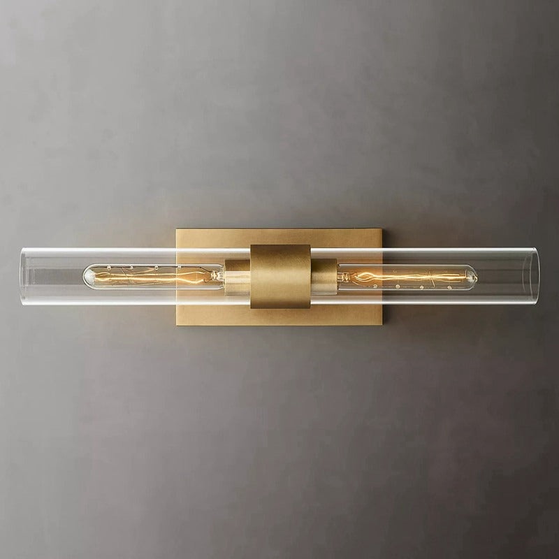 Temura Glass Linear Wall Sconces 2 Light