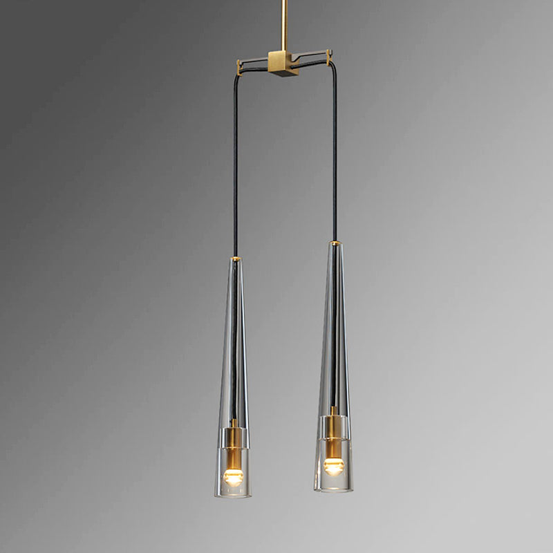 keith Cone Crystal Chandelier