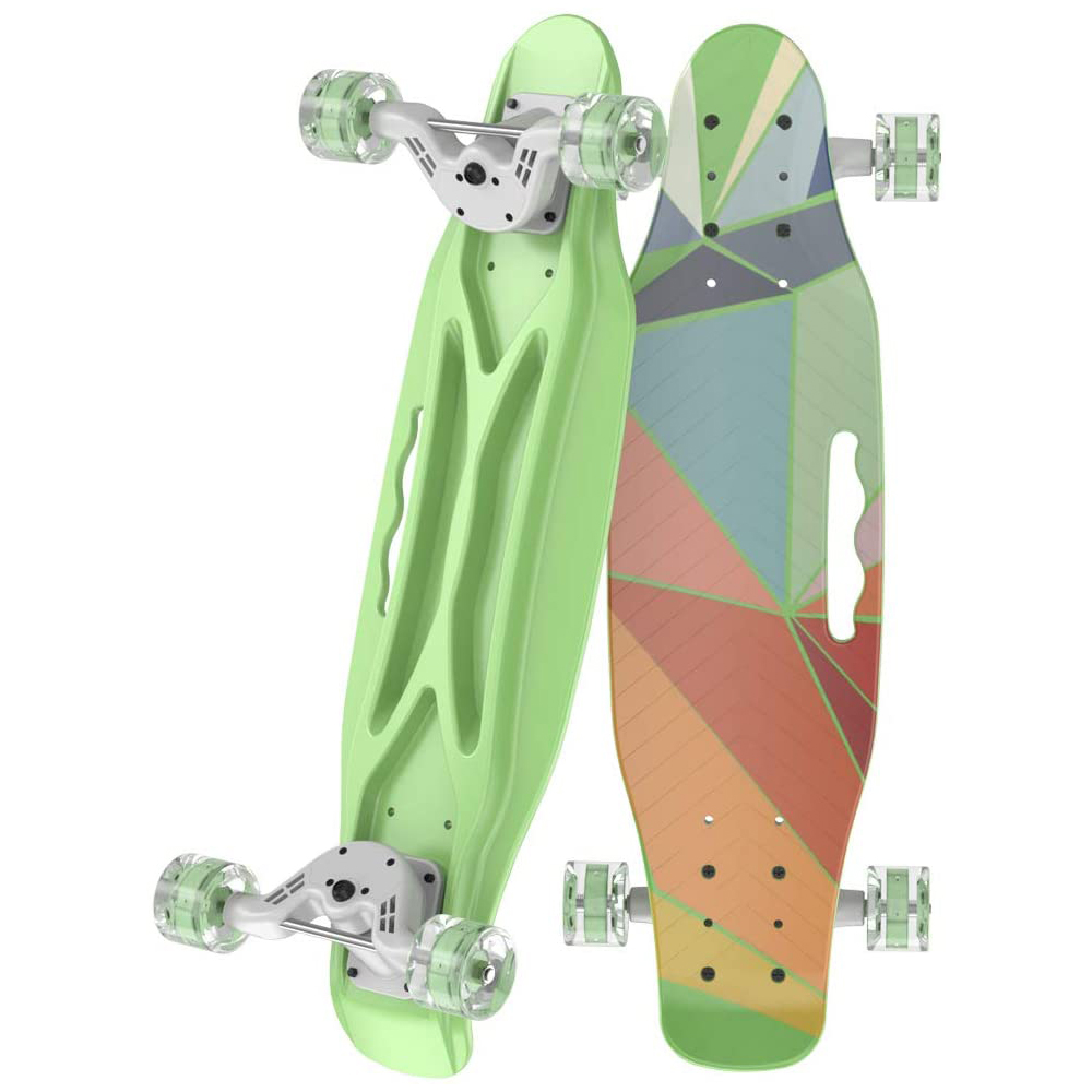 23.2" Plastic Mini Skateboard for Kids Youth Beginners