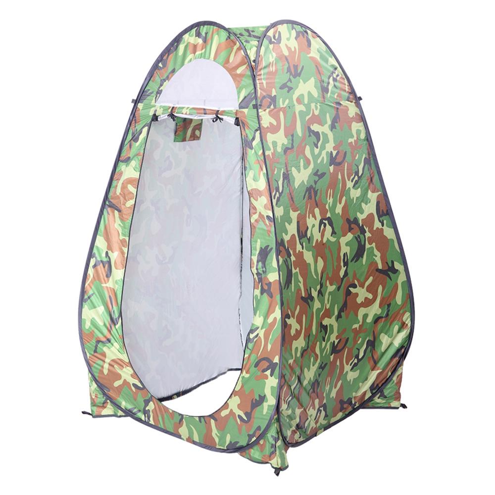 Portable Pop Up Outdoor Privacy Changing Shower Tent Camouflage-DFShop