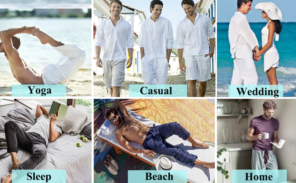 linen shirts plants for men