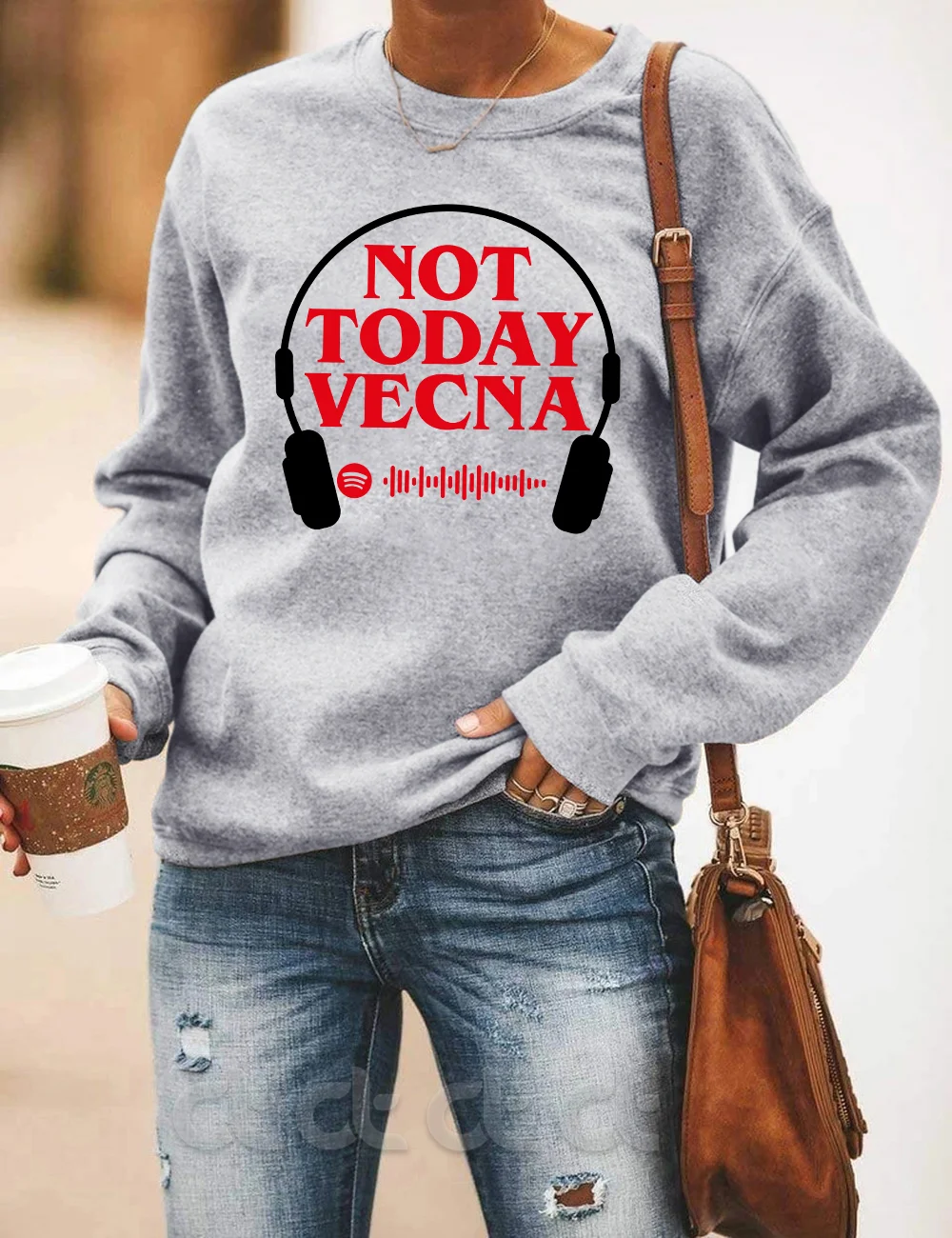 Not Today Vecna Stranger Things Sweatshirt