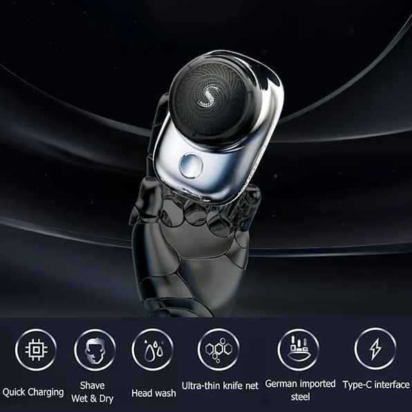🌲Early Christmas Sale- SAVE 50% OFF - Gochicgolden™ MINI-SHAVE PORTABLE ELECTRIC SHAVER