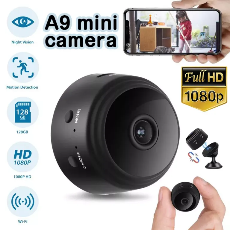 A9 mini Wifi camera original HD 1080p IP Home Security camera smart night IR magnetic wireless small micro wifi camera