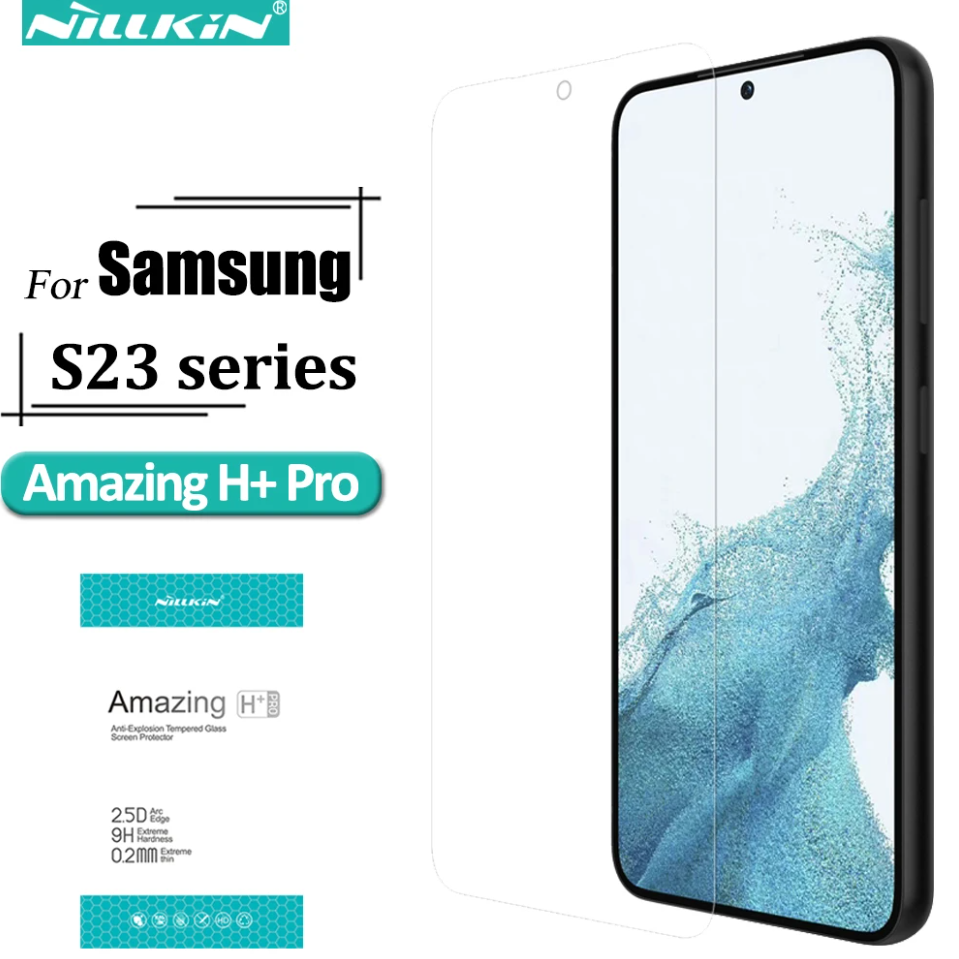 Nillkin H+Pro 0.22MM Tempered Glass for  GalaxyS23+S22 Plus  Thin Screen Protectors Glass Film
