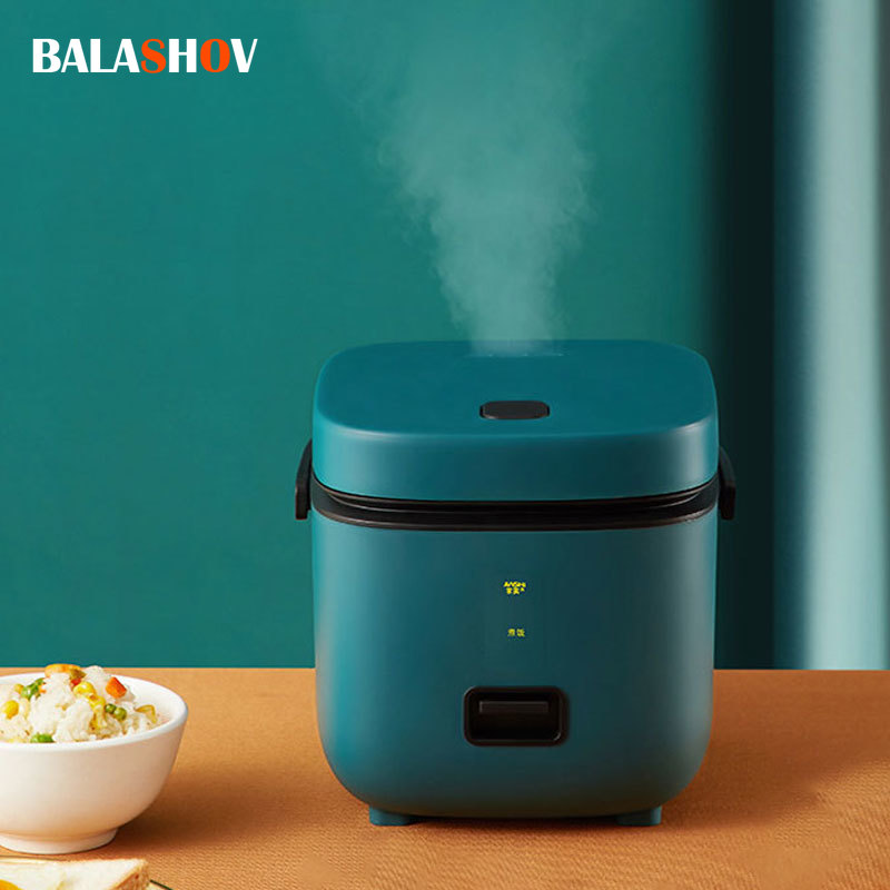 Mini Rice Cooker Multi-function Single Electric Rice Cooker Non-Stick Household Small Cooking Machine Make Porridge Soup EU Plu