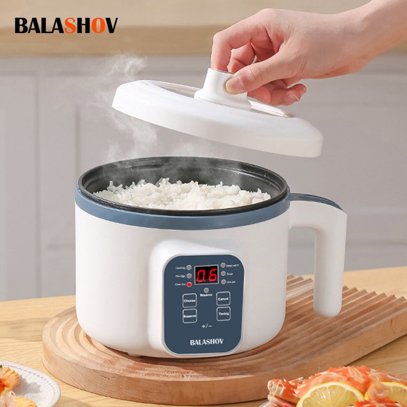 1.7L Electric Rice Cooker Single Double Layer 220V Multi Cooker Non-Stick Smart Mechanical MultiCooker Steamed Rice Pot For Hom