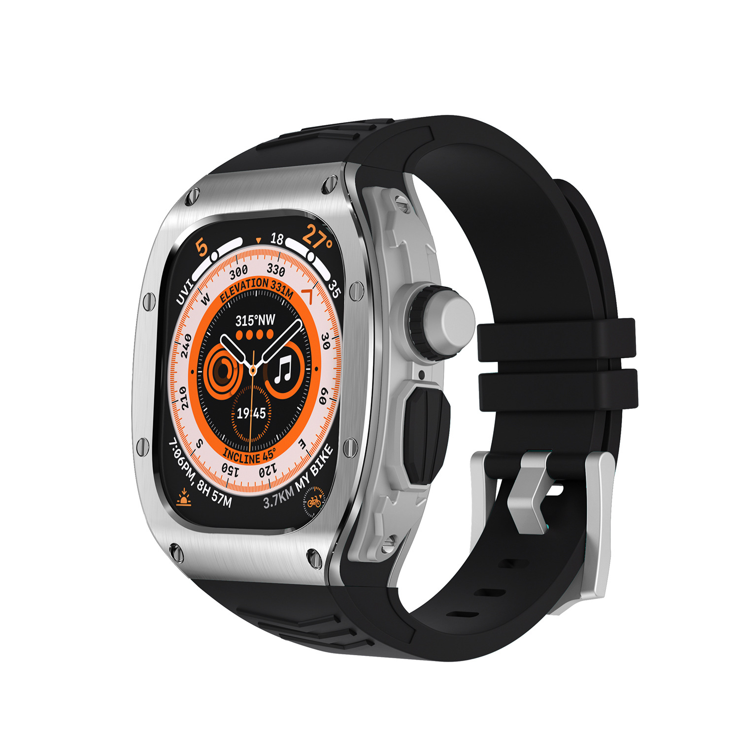 RM Apple Watch Ultra Titanium Modified Luxury Case With Band ForApple 