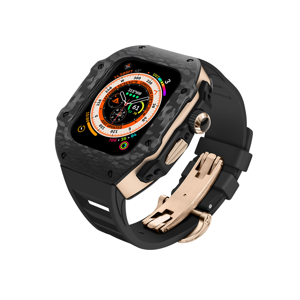 RmApple Ultra 49mm carbon fiber modified shell compatible with iwatch