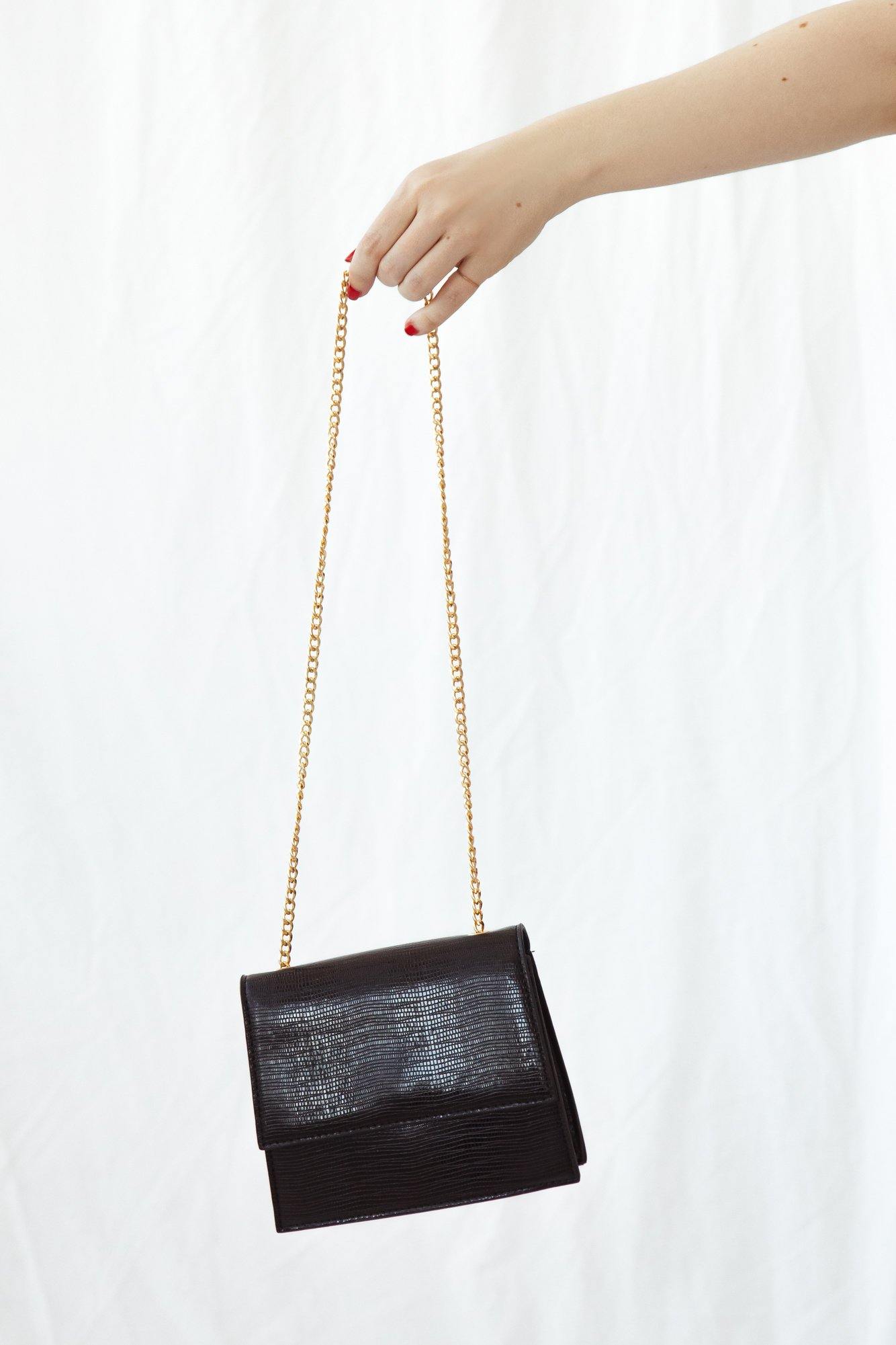 BILLINI Daisy Shoulder Bag Black ScaleHey Shelly