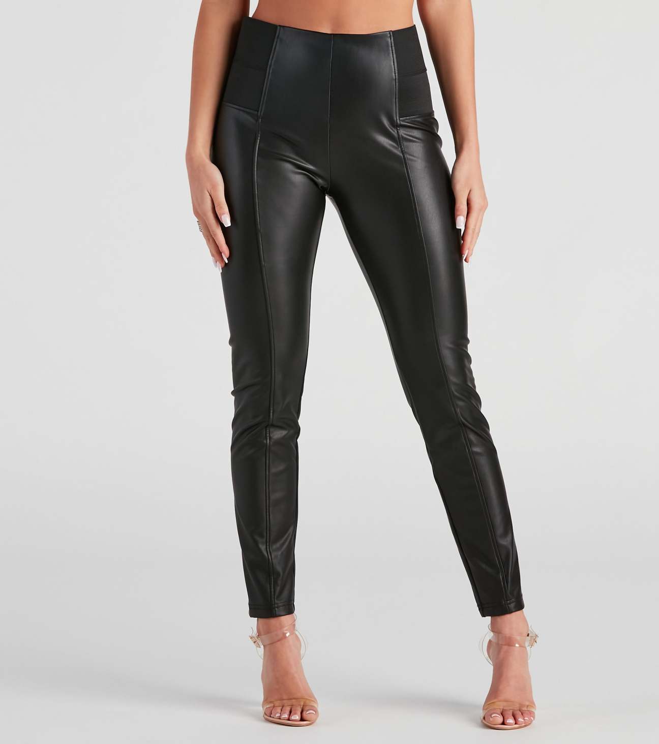 Trendsetter Faux Leather Leggings