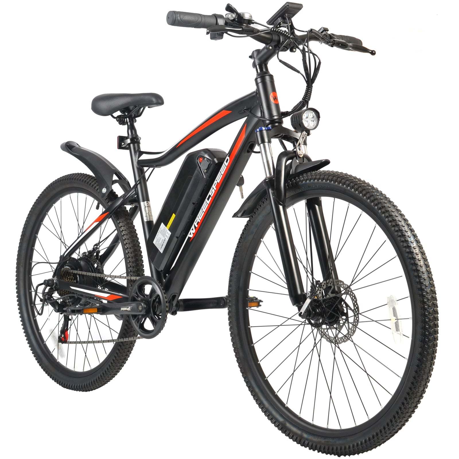 Wheelspeed Electric Mountain Bike with Lockable Suspension-WHEELSPEED