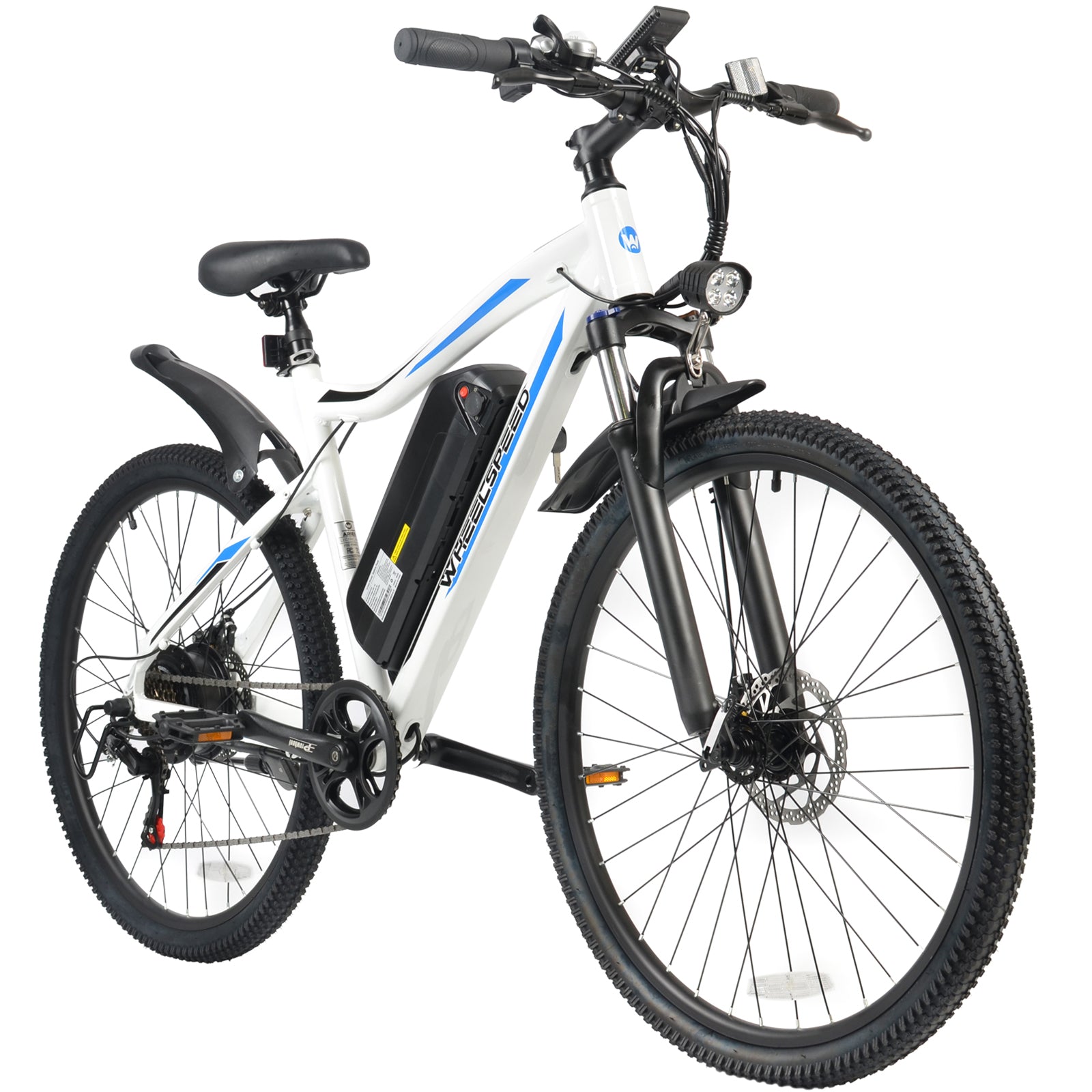 Wheelspeed Electric Mountain Bike with Lockable Suspension