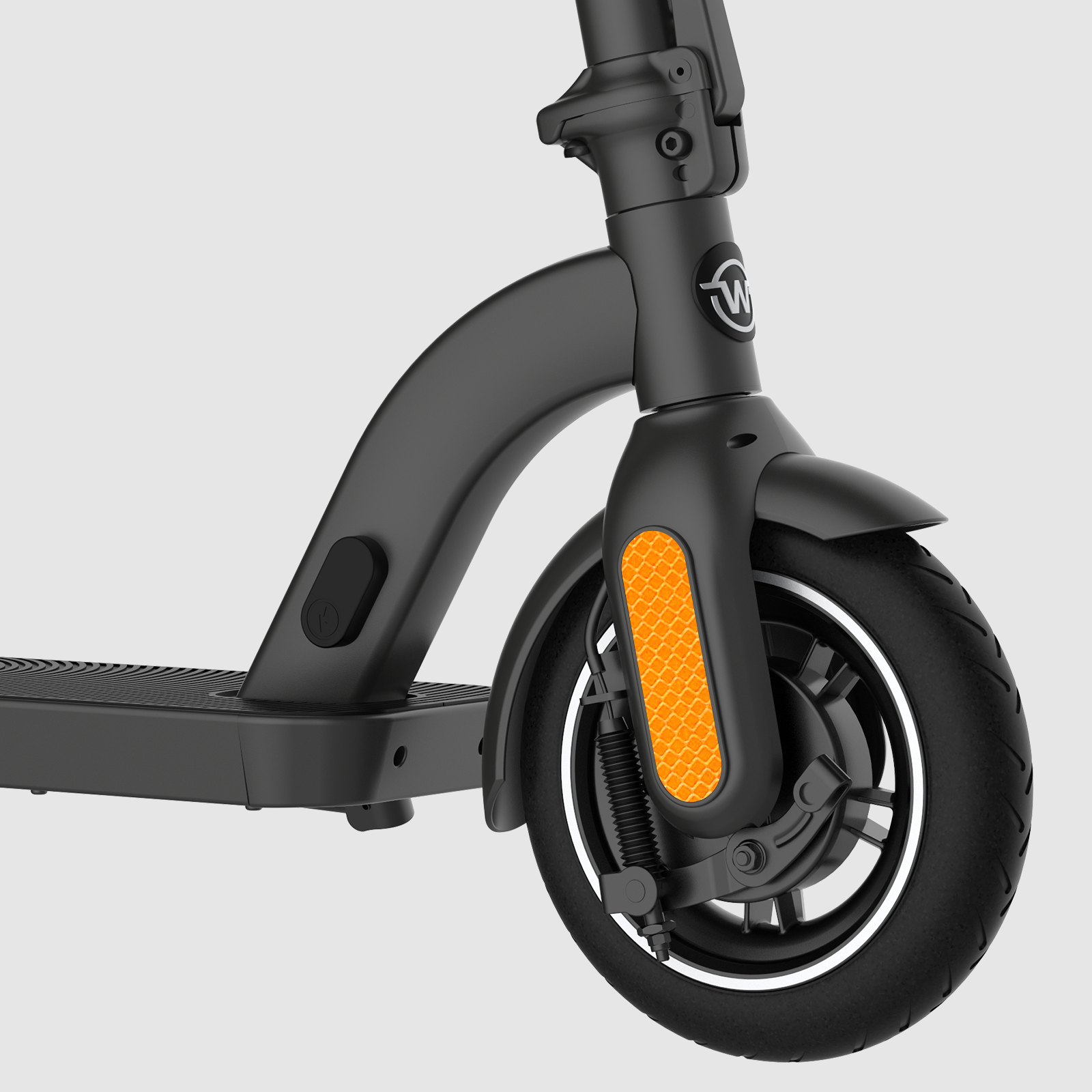 Wheelspeed Electric Scooter Primer, 12-14 Miles Long Range & 15 MPH  Lightweight Commuting Electric Scooter, 350W Motor & 8.5 Pneumatic Tires  Portable E-Scooter for Adults with Anti-Theft E-Lock 