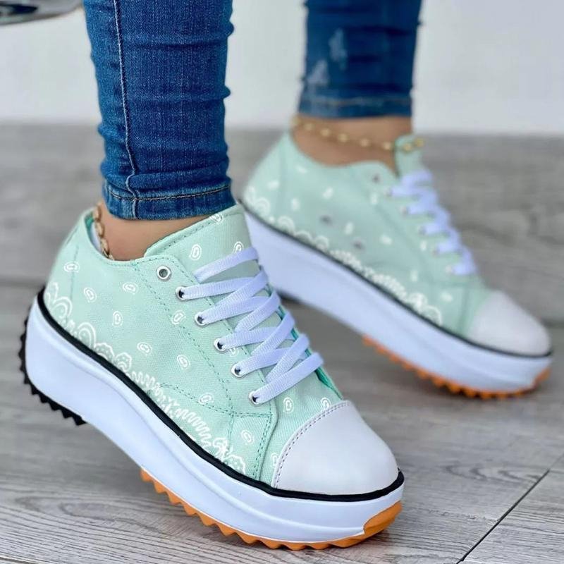 2022 Canvas Shoes Women's Height Increase Shoes