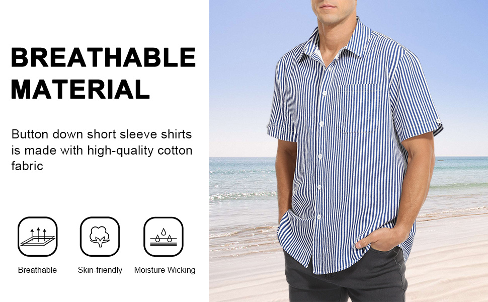 Men's Spread Linen Shirts