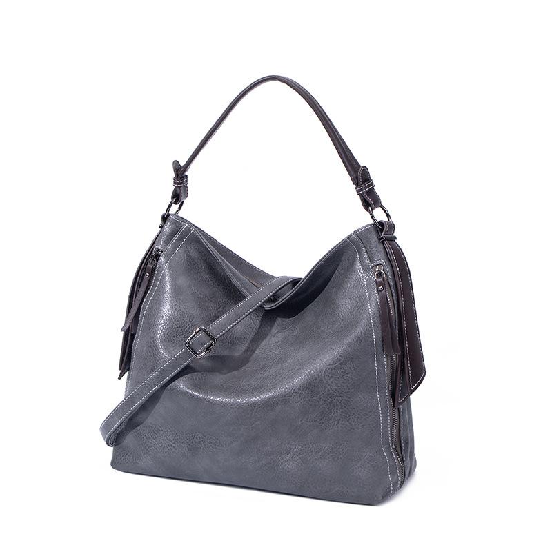 Women's Bag New Portable Women's Bag Casual Soft Leather Shoulder Fashion Diagonal Bag