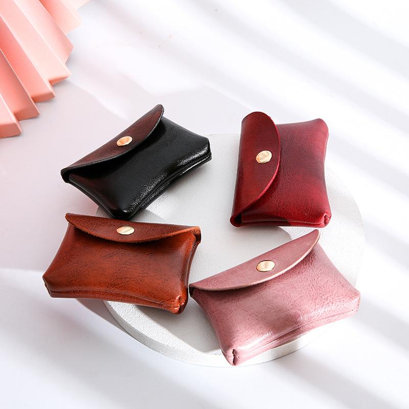 New Mini Cute Small Card Bag Portable Multi-function Coin Purse Earphone Sundry Bag Fashion Women's Wallet