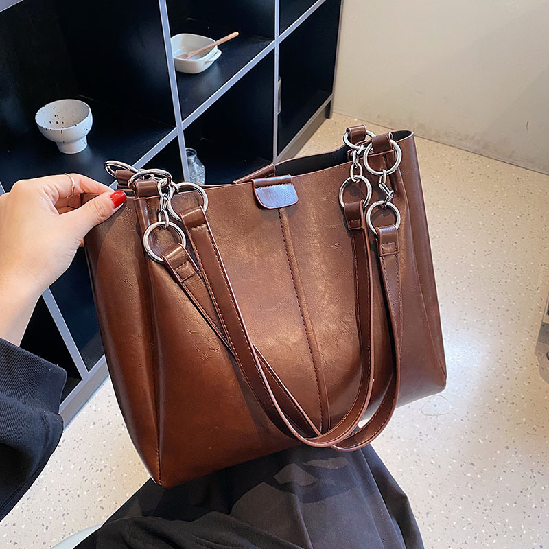 Soft Leather Commuter Bag
