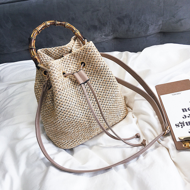 Bamboo Bag Hollow Bag Beach Bag
