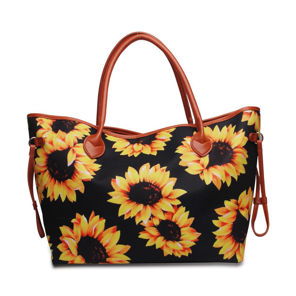 Sunflower Canvas Tote