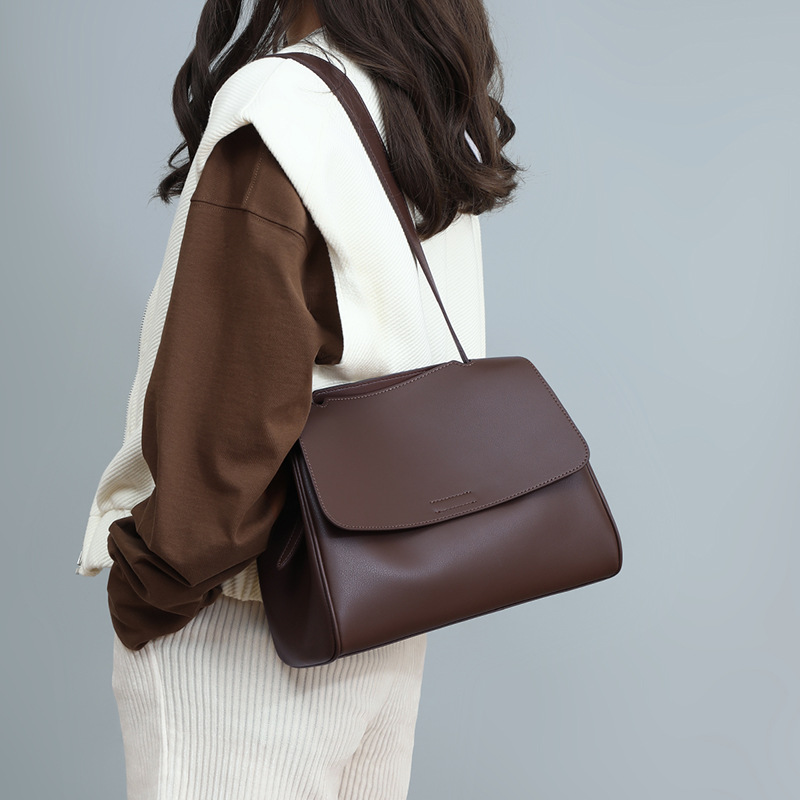 New Fashion Simple High-capacity Leather Tote Bag