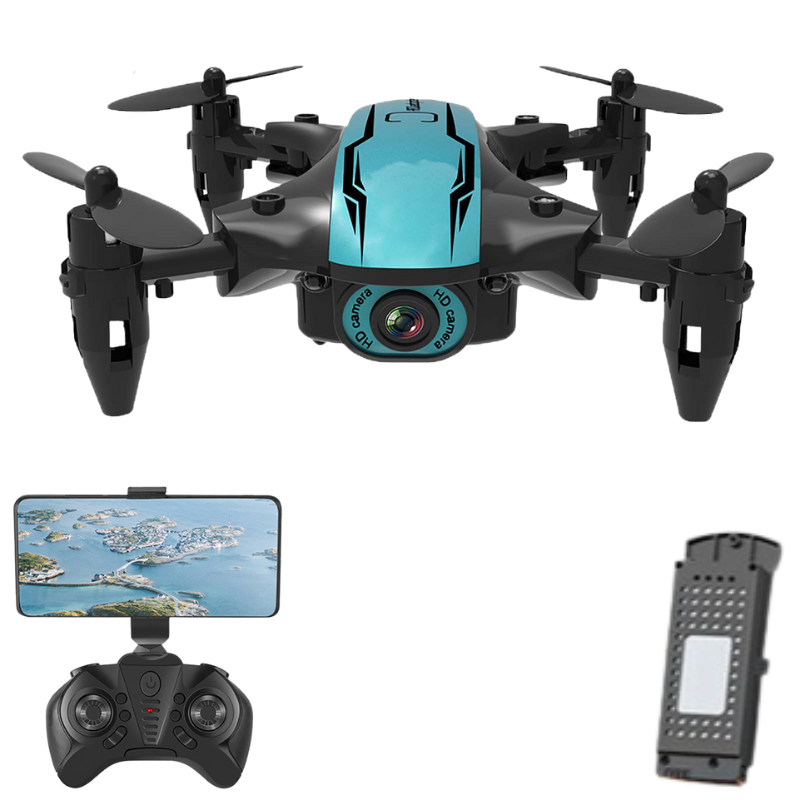 Drone Com Câmera k6 4K FullHD Wifi Dobrável / CS02-{Aut_Drone}