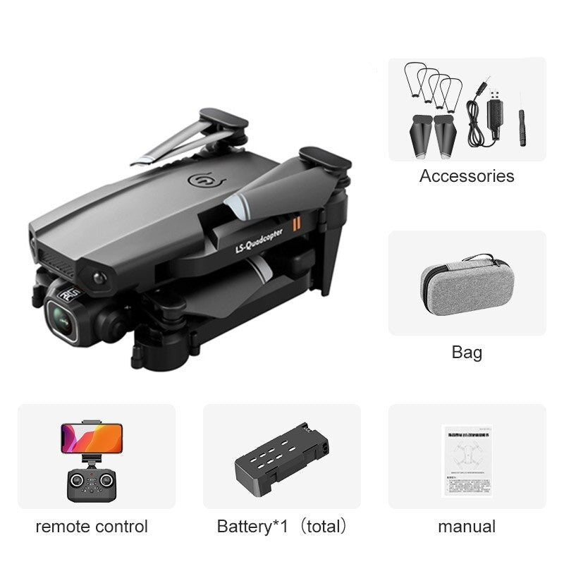 Drone Câmera HD Wifi e GPS Com Suporte Celular/HDPROX4-{Aut_Drone}